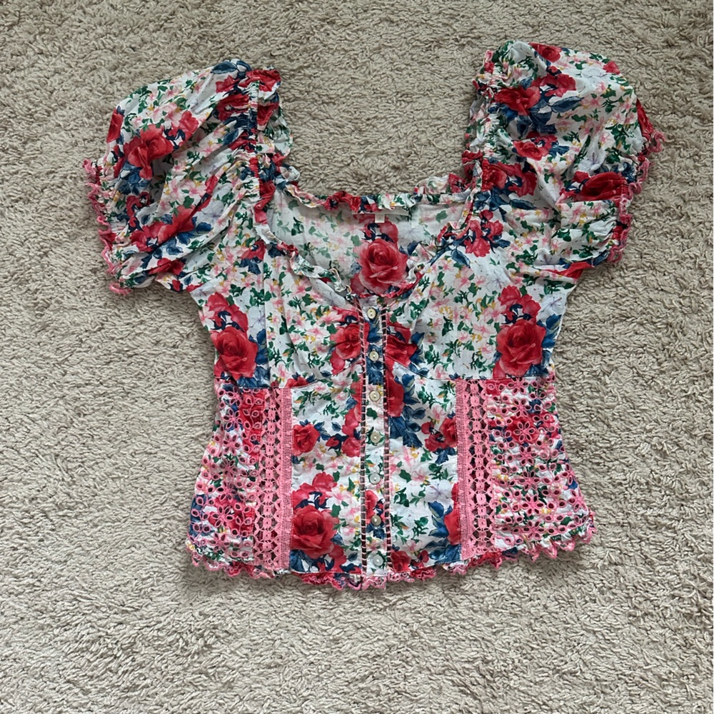 LoveShackFancy Bryant top
